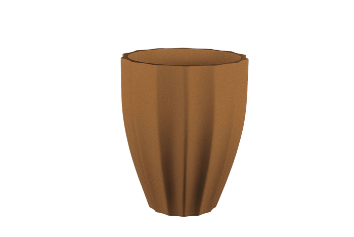 Alicante Fluted Round Planter