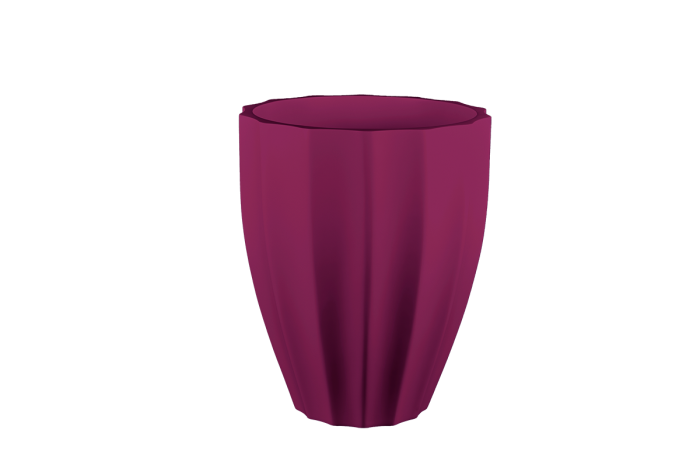 Alicante Fluted Round Planter