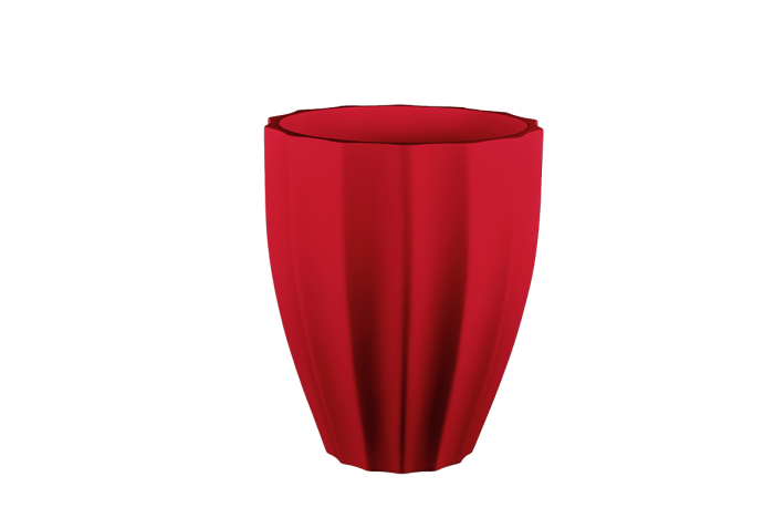 Alicante Fluted Round Planter