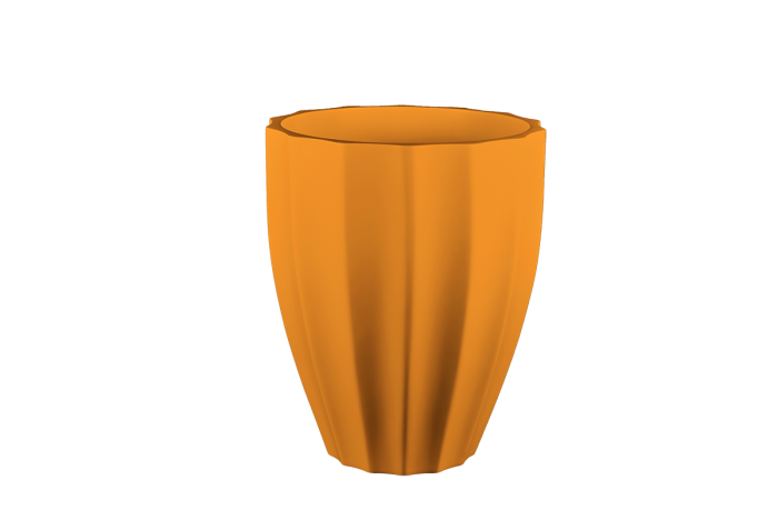 Alicante Fluted Round Planter