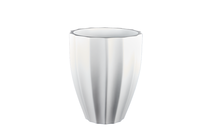 Alicante Fluted Round Planter