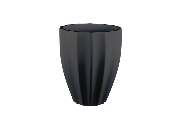 Alicante Fluted Round Planter