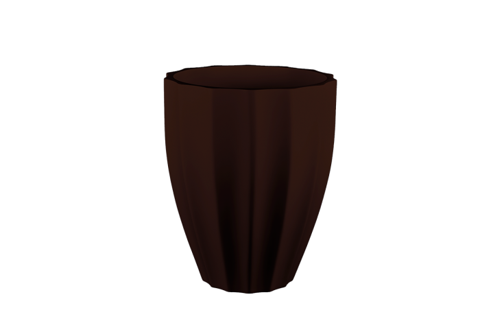 Alicante Fluted Round Planter