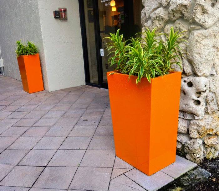 Amsterdam Tapered Rectangular Planter