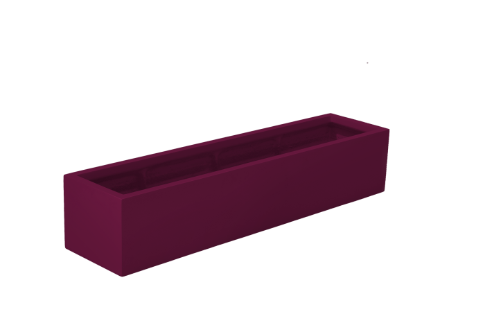 Cuba Low Rectangular Planter