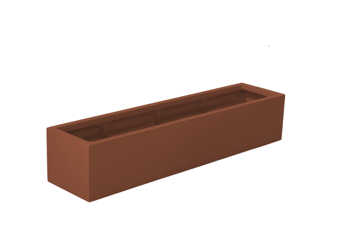 Cuba Low Rectangular Planter