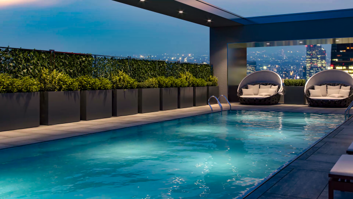 Perth Tall Rectangular Planter