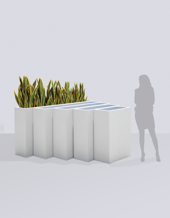 Perth Tall Rectangular Planter