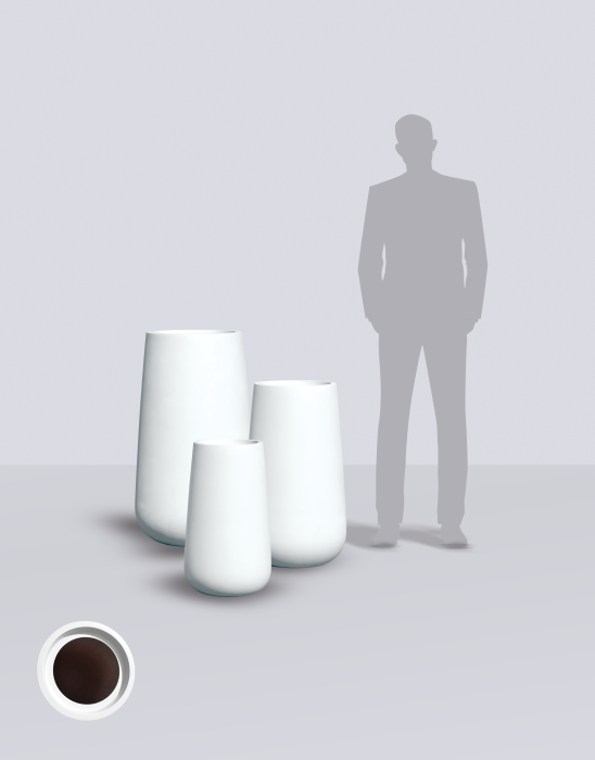 Saigon Round Tapered Planter