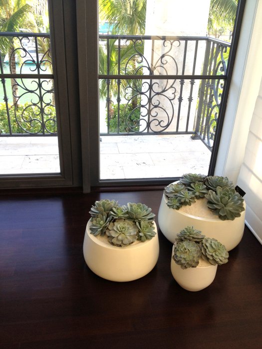 Short Hayden Tapered Round Planter