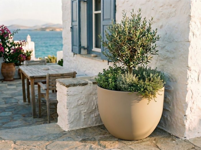 Alzira Bowl Planter