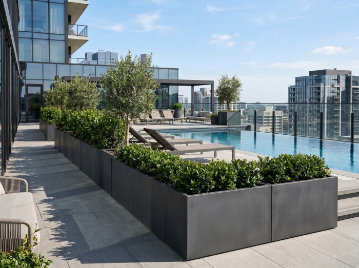 Antwerp Corner Planter