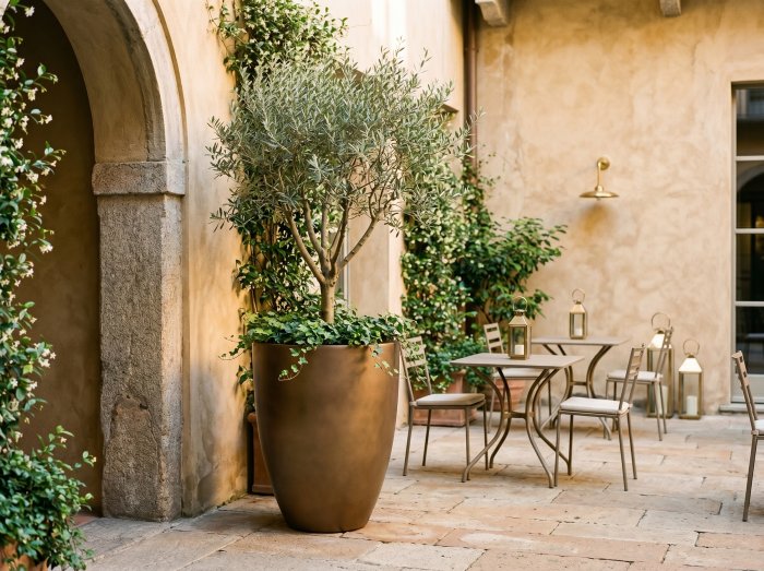 Brannan Tapered Round Planter