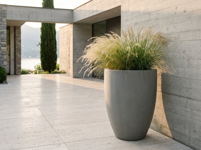 Brannan Tapered Round Planter