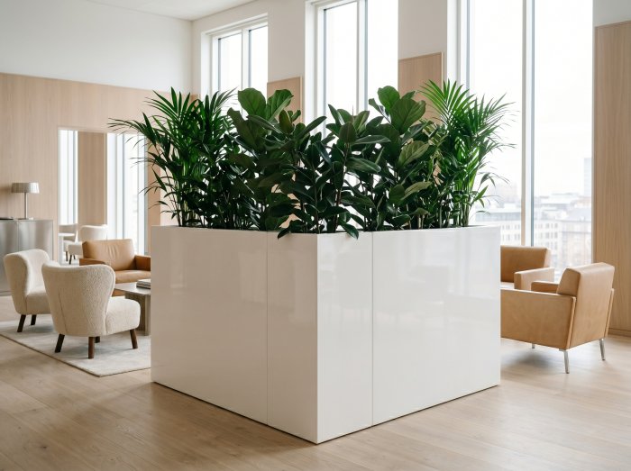 Darwin Tall Corner Planter