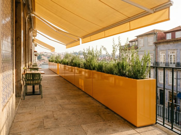 Delray Tall Rectangular Planter