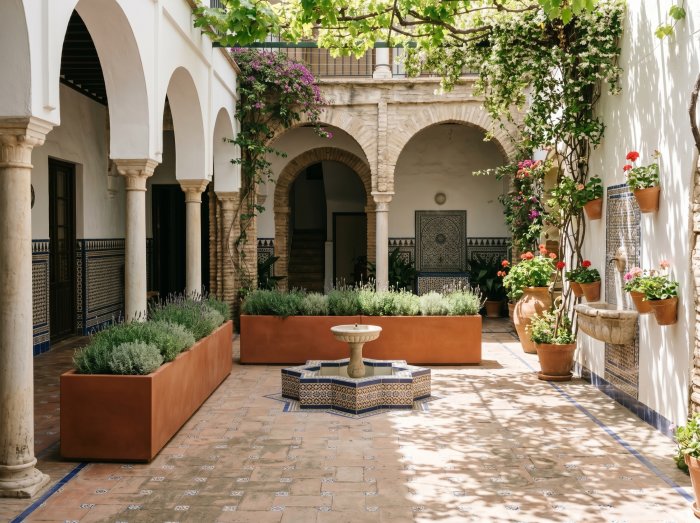 Granada Wide Rectangular Planter
