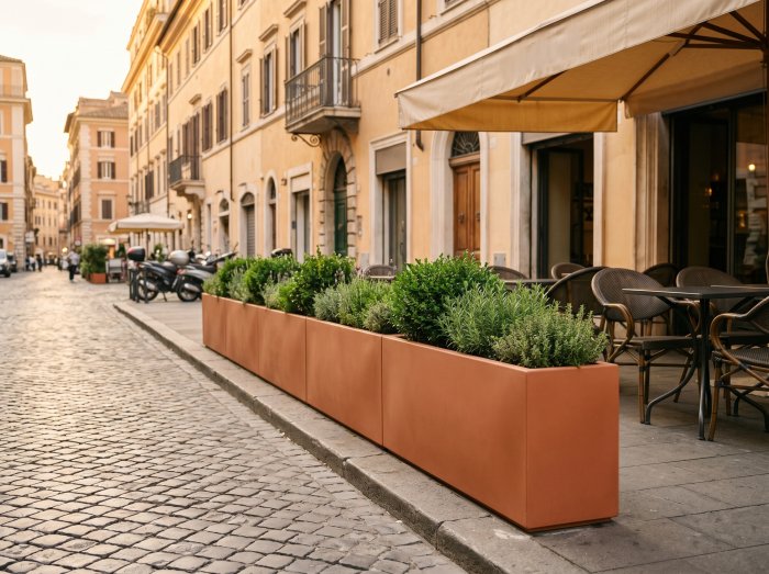 Hollywood Rectangular Planter