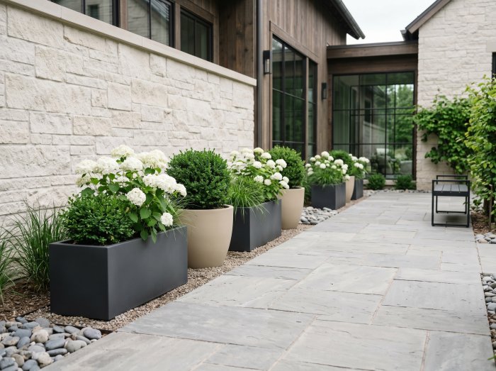 Milano Narrow Rectangular Planter